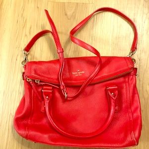 Kate Spade Red Shoulder Bag